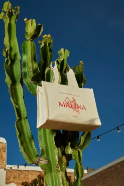 Malina Accessoarer^European Summer Club Canvas Bag