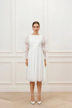 Malina Bridal Sale^Fleur organza midiklänning