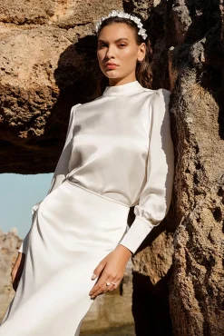 Malina Bridal Sale^Giselle satinblus