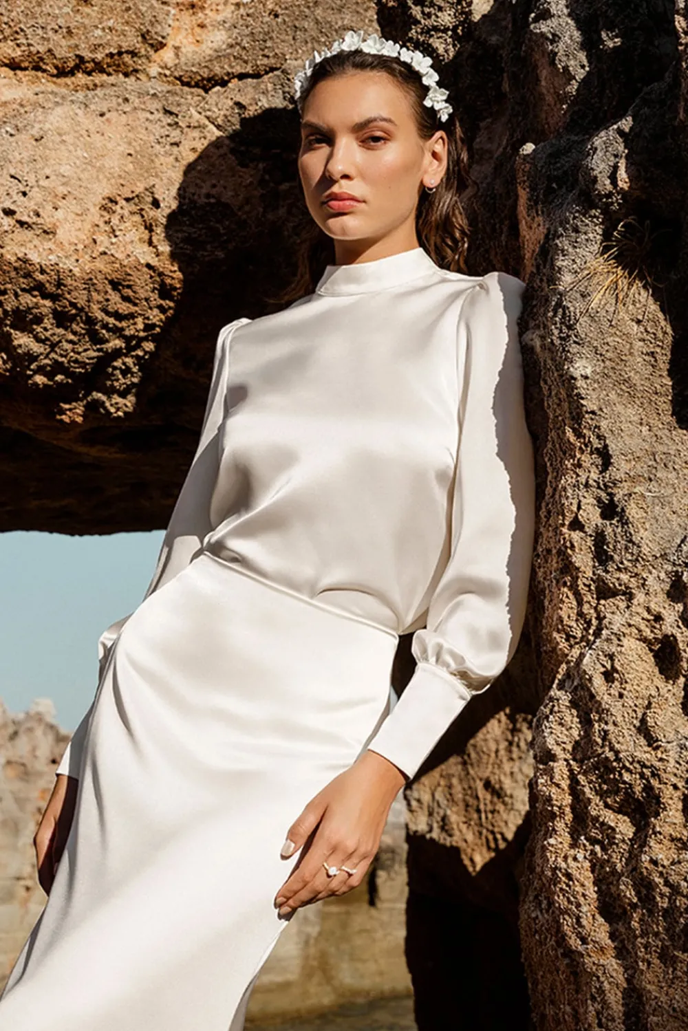 Malina Bridal Sale^Giselle satinblus