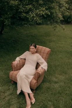 Malina Klänningar|Stickat^Lexi midiklänning