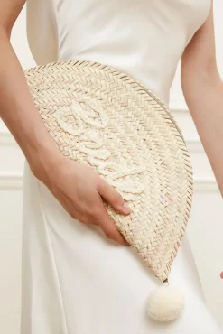 Malina Accessoarer^Raffia kuvertväska