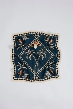 Malina Accessoarer^Sidensjal twill 65x65