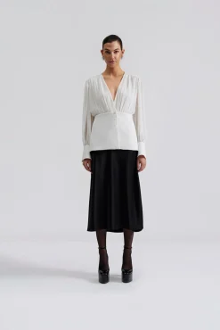 Malina Toppar^Wilhelmina blus