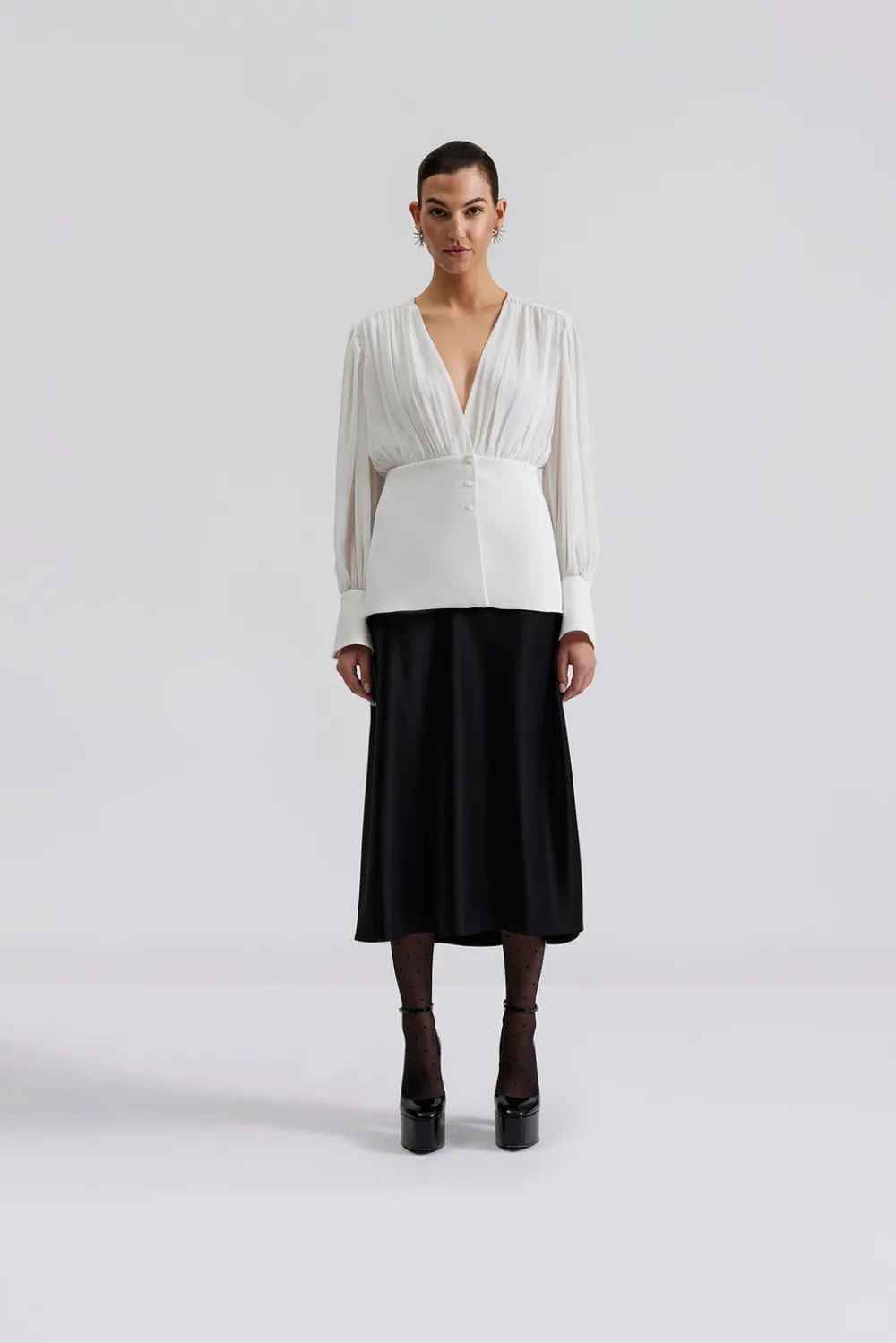 Malina Toppar^Wilhelmina blus